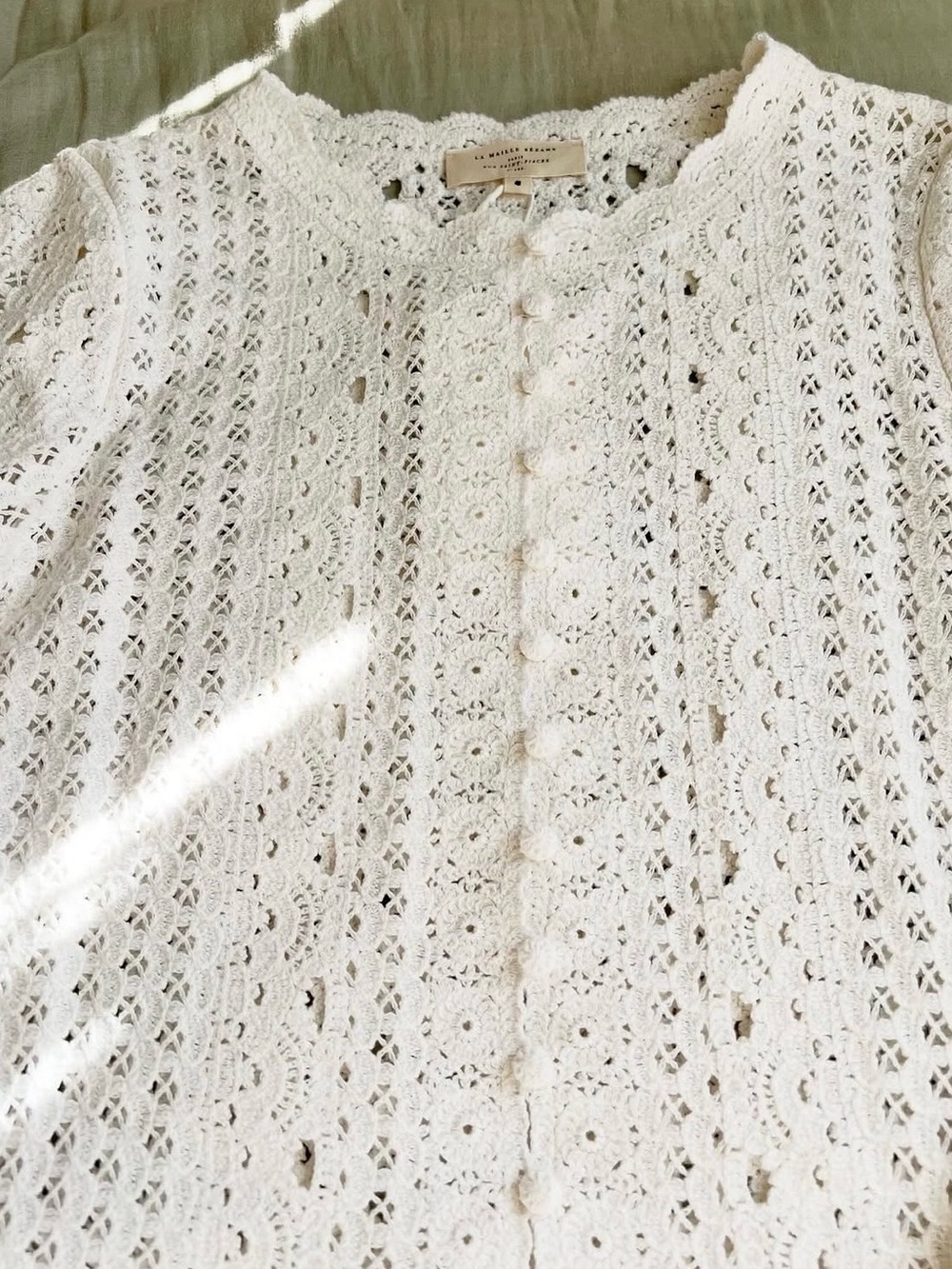 Pull noelia ecru sezane - Picture 6 of 8